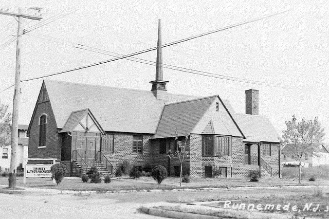 Trinity Church exterior old photo